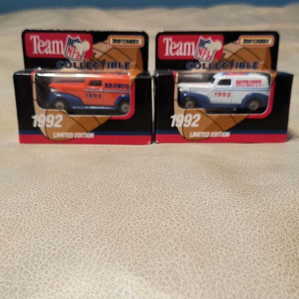 1992 NFL Team Collectible Die-Cast Cars